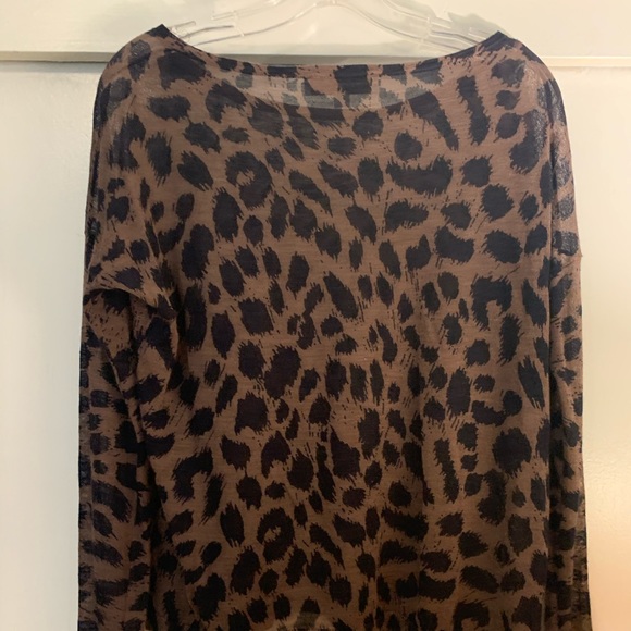 LOFT Leopard Sweater - Picture 5 of 5